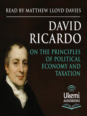 cover image of On the Principles of Political Economy and Taxation